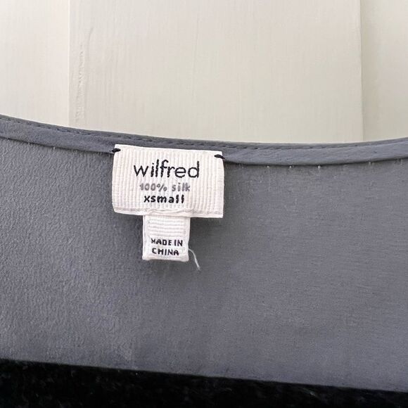 Wilfred silk long sleeve dress - Picture 4 of 5